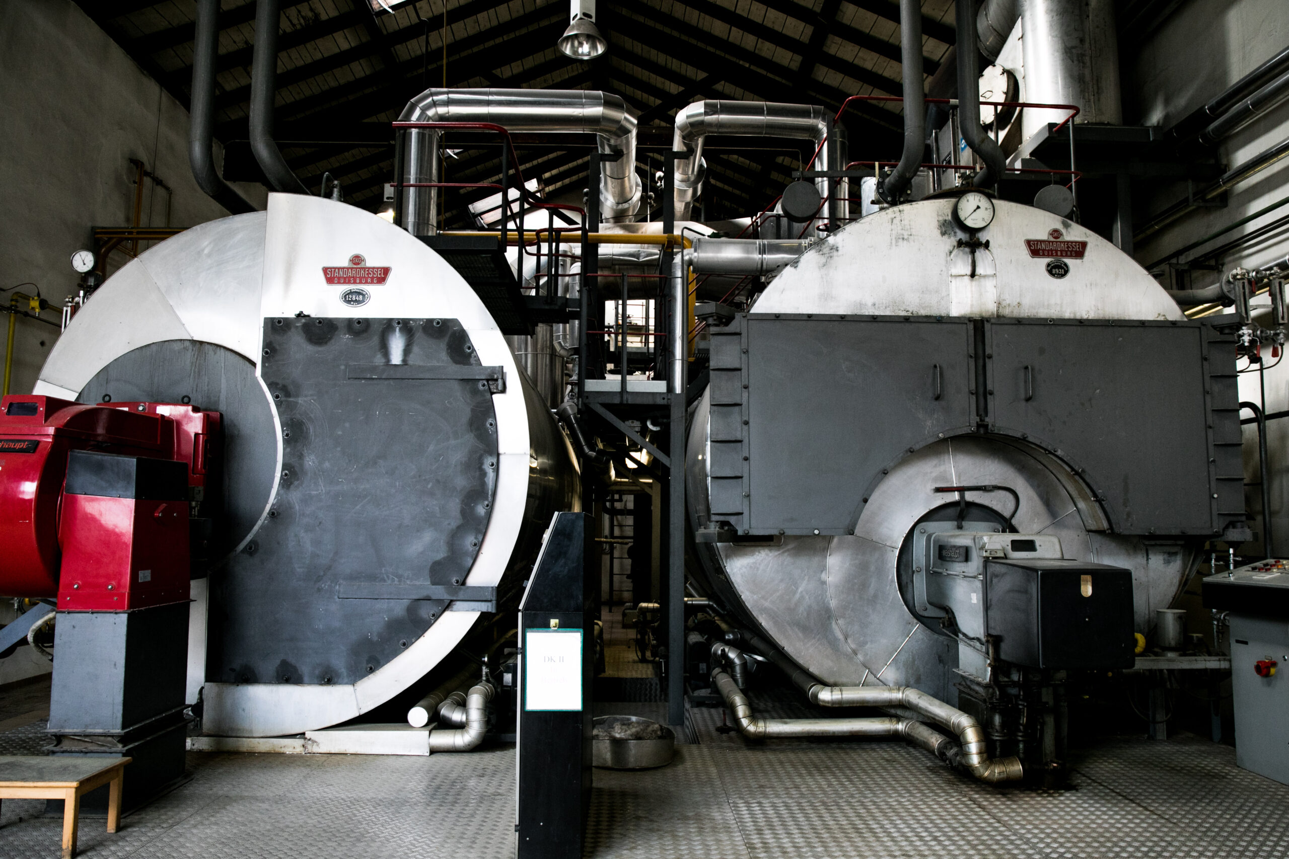 Dampfkessel Anlage